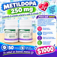 Metildopa 250 mg (50 tab)-$1000 H.E - Img 57885628