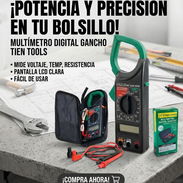 pinza multimetro o jucon con medicion de temperatura en 25usd - Img 54351996