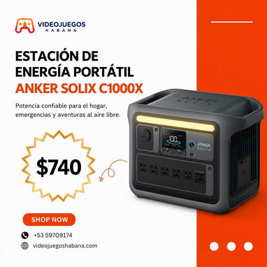 •• Estaciones EcoFlow DELTA 3 , BLUETTI, ANKER NUEVAS + Envío a tu domicilio GRATIS!!! videojuegoshabana.com - Img 123511117