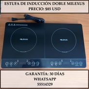 ESTUFA DE INDUCCIÓN DOBLE MILEXUS, ENTREGA DE FACTURA. VARIEDAD DE ELECTRODOMÉSTICOS, ÚTILES DEL HOGAR, ETC - Img 53162100