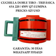 CUCHILLA DOBLE TIRO - TRIFÁSICA 63A 220 / 450V Q7-LUMINA, ENTREGA DE FACTURA. VARIEDAD DE TECNOLOGÍA, ELECTRODOMÉSTICOS - Img 53144258