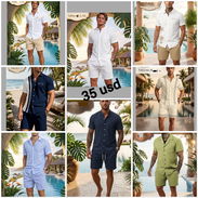 Conjuntos de camisas/ conjuntos de hombres elegantes/ varias tallas / regalo para los padres - Img 55868214