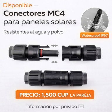 Conector para ecloflow y paneles solares - Img 119394847