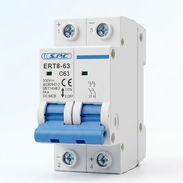 Breaker Doble (Corriente Directa) DC 63A 500V SPC — $15 USD — La Habana - Img 55969124