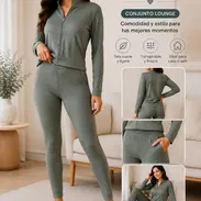 Conjunto de licra y abrigo, tallas S - Img 55540243