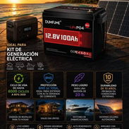 Batería de 12.8v 100ah LifePo4 Bms integrado - Img 57246172