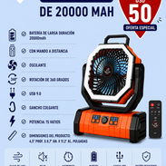 Ventilador recargable F6 - Img 55478234