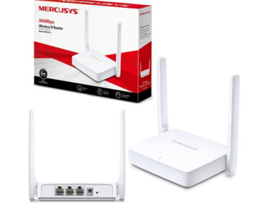 Router mercusys para wifi extenso alcance, 1 wan 2 LAN nuevos a estrenar # 52398072 - Img main-image