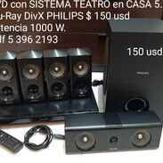 📣DVD con SISTEMA TEATRO en CASA 5.1 Blu-Ray DivX PHILIPS - Img 45070297