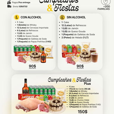 Combos de comida y haceo - 2/9