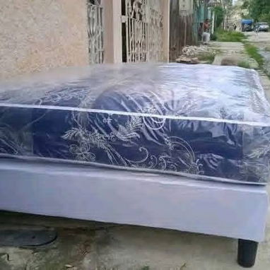 Exelentes bases con el colchón confort original en venta interesados al WhatsApp - Img 123035905
