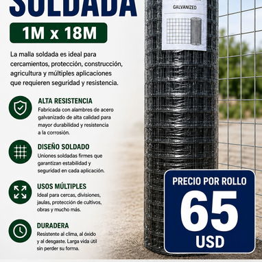 MALLA SOLDADA - 2/2