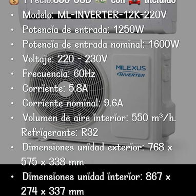 ❄️SPLITS MARCAS MILEXUS Y WELL❄️ - Img 124818746