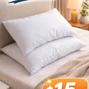 Set de 2 Almohadas a 15 USD. Hipoalergénicas,  antiacaros y antibacteriales.  WhatsApp 56249037 - Img 55514987