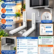 🔩 PARA SU MICROW🔩 SOPORTE DE PARED PARA MICROWAVE. TENEMOS MENSAJERÍA CON FACTURA Y GARANTÍA. TEFL 54833699 - Img 57918961
