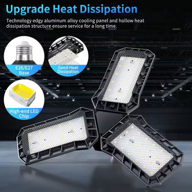 Lampara LED Multipanel: Potencia y Claridad para tu Taller - Img 121077017