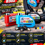 🔒 CANDADO 🔒 PARA DISCO CON ALARMA 8302. TENEMOS MENSAJERÍA, DAMOS FACTURA Y GARANTÍA. 📲 54833699 - Img 57809622