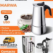 Cafetera estilo italiano Marea. - Img 57556448