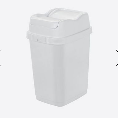 🏠 Cesto para Basura con (Tapa Basculante y de pedal) - 5/9