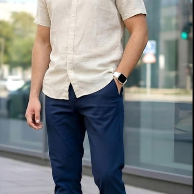 Ropa de Hombre..Camisas. Pantalones. Perfumes. Mocasines. Sandalias 52991569 - Img 113880297