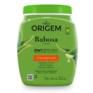 Crema Origem Babosa 1 kg — 2 en 1 hidratación intensiva y crema para peinar, aloe vera - Img 56839050