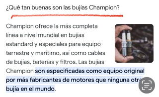 BUJIAS CHAMPION ORIGINALES !!! Para MOTORES a 2T - Img main-image