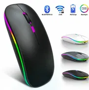 Mouse inalámbrico recargable y Bluetooth - Img 50641712