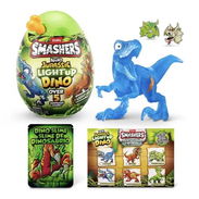 ZURU Smashers Nano Jurassic Lightup Dino 5+ Surprises - Img 57063329