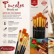 PINCELES DE DIFERENTES MEDIDAS Y ESPATULAS - Img 19743736