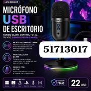 Micrófono USB Hoco L25 Bright 🎙️💻 - Img 57017371