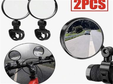 Pareja de espejo para bicicleta patinetes motos etc - Img 66915867