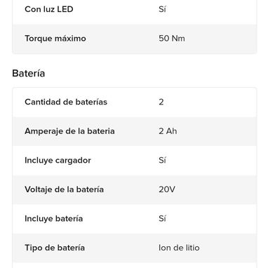 Taladro inalambrico - 9/10