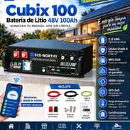 Batería Eco-Worthy de 51.2V 100 Ah cubix.100 - Img 57829055