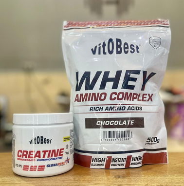 SUPER COMBO CREATINA + PROTEINA VITOBEST - Img 81023651