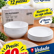Juego de platos de 12 piezas - Img 58061213