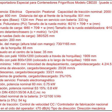 Traspaletas eléctricas - 2/2
