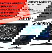 Monitor Samsung Odyssey G55C LS27CG556ENXZA 27" 2K QHD 2560x1440 QHD 165Hz 1ms Curved Gaming "Nuevo Sellado" - Img 49334071