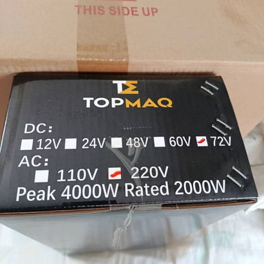 🔋Inversores TOPMAQ🔋220-V Radicamos en  Playa, La Habana.  +53 50556637  Topmaq 72v/220v 4000W/Pico - 2000W/Continuos P - 2/6