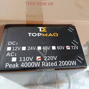 🔋 Convertidores TOPMAQ🔋220-V Radicamos en Playa, La Habana. +53 50556637 Topmaq 72v/220v 4000W/Pico - 2000W/Continu - Img 57283792