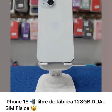IPhone 15 con su caja Dual Sim física - Img 119932313
