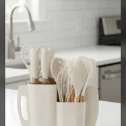 🚨Set De Cocina  🚨19 piezas  🚨 Material: Madera Y Silicona 💰Precio x Unidad: 23 USD - Img 56886921