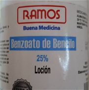 Benzoato de Bencilo, loción, 120 ml, importado - Img 45784781