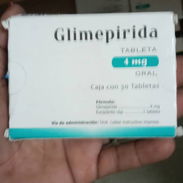 Glimepirida 4mg caja de 30 tabletas - 12 usd - Img 57655833