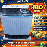 Lavadora semiautomática de 9kg marca MILEXUS - Img 55771360