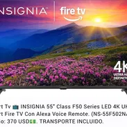 Smart TV INSIGNIA 55" Class F50 Series LED 4K UHD Nuevo en caja transporte incluido - Img 56275218