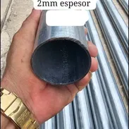 Tubos galvanizado de 6 mt - Img 57995264