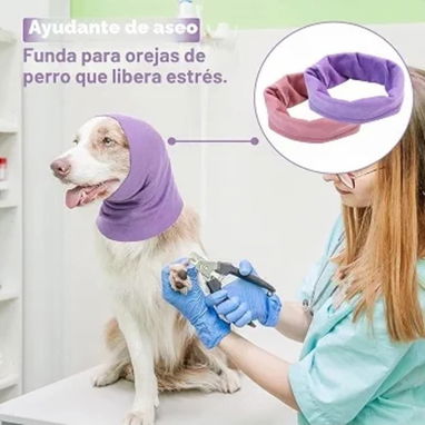 Protector de Orejas Antiestrés para Mascotas Talla M - 3/3