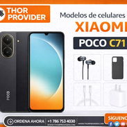 TELEFONOS XIAOMI POCO C71 , 3GB RAM, 64GB/ 4Gb Ram, 128Gb!!! NUEVO. EXCELENTE CALIDAD!!! - Img 51678562