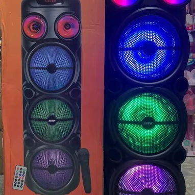 BOCINA SACO / NUEVO / ORIGINAL / ALTA CALIDAD DE AUDIO / MICROFONO INCLUIDO / - Img 112686562