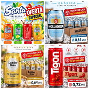 Cervezas y refrescos por cajas - Img 58418894